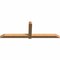 Ekena Millwork Eugene Smooth Timber Gable Bracket, Western Red Cedar, 108"W x 36"H x 5 1/2"D x 5 1/2"F, 8/12 Pitch GBW108X36X0606EUG00SWR - alternate 4